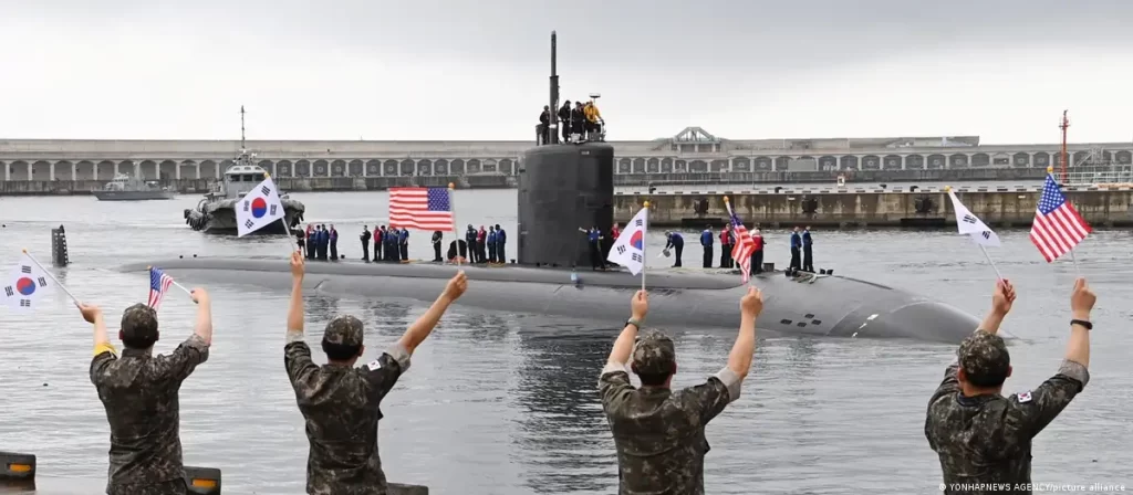 EEUU y Corea del Sur, nuevas maniobras con submarino nuclear