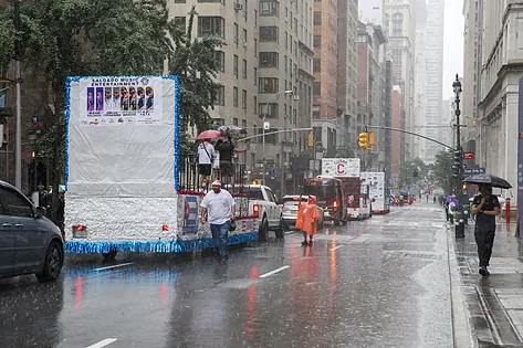 Más de 2.000 vuelos cancelados en el noreste de EEUU debido a las intensas lluvias