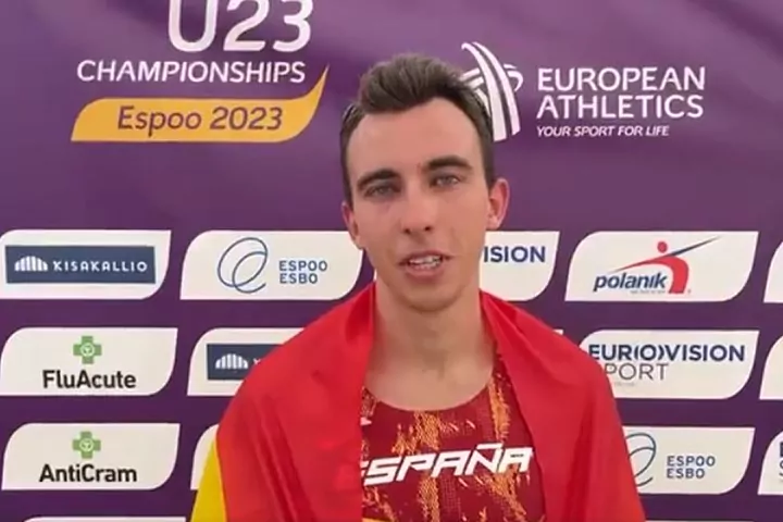 Miguel Baidal gana el bronce en 10.000 en el Europeo sub-23… y así rompió a llorar en meta