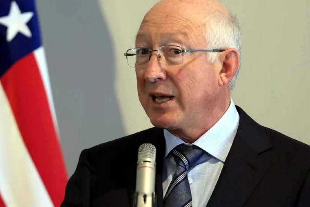 Ken Salazar Embajador EEUU en MÉXICO:Prioridad reducir el tráfico ilegal de armas en ambos lados de la Frontera