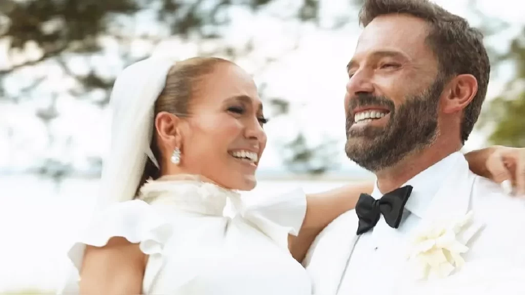 Jennifer Lopez celebra su primer aniversario de bodas con Ben Affleck