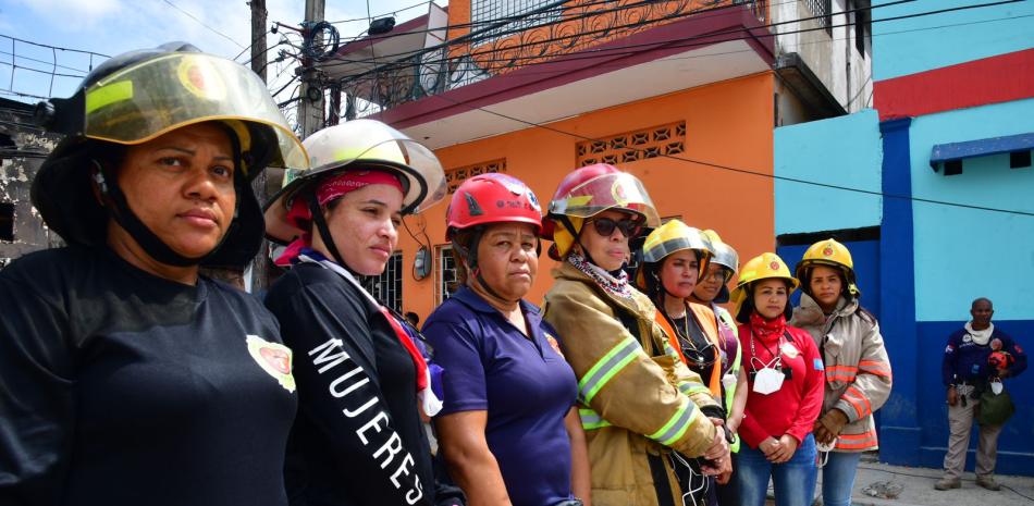 Los rostros de las heroínas del siniestro en San Cristóbal