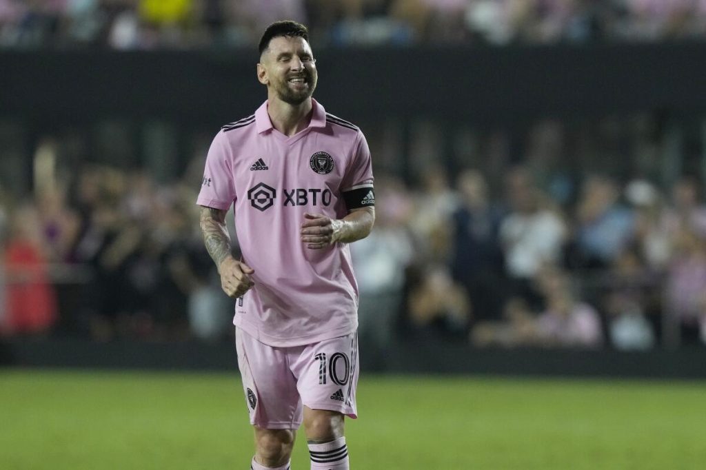 Lionel Messi registró su primer partido sin goles con el Inter Miami