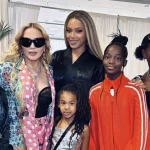 Madonna y Beyoncé posan con algunas de sus hijas en concierto de la gira ‘Renaissance’