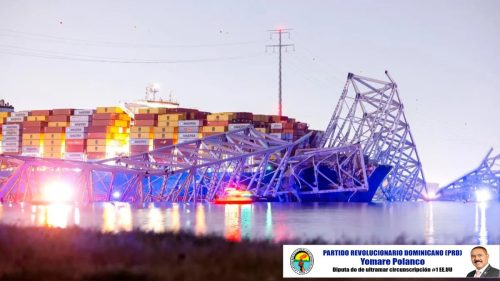 Un puente en Baltimore se derrumba tras ser golpeado por un gran barco