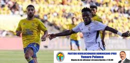 Con gol de Vinicius, el Real Madrid supera 2-1 a Las Palmas