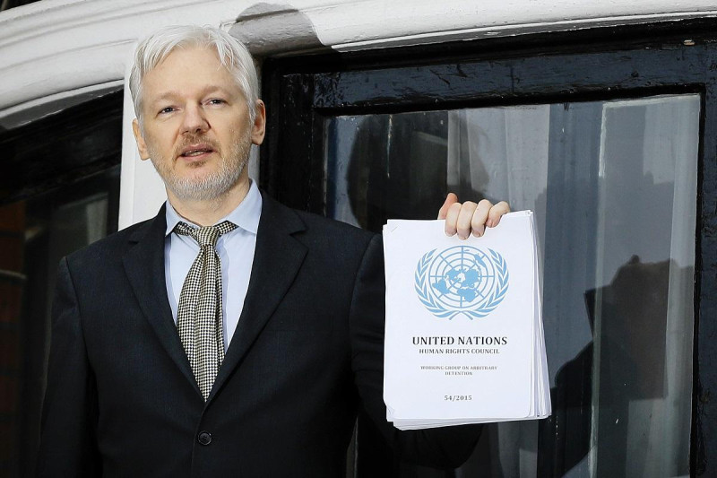 Julian Assange sale en libertad desde el Reino Unido