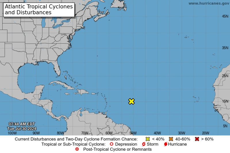 Indomet comunica sobre formación del potencial ciclón tropical número “cinco”