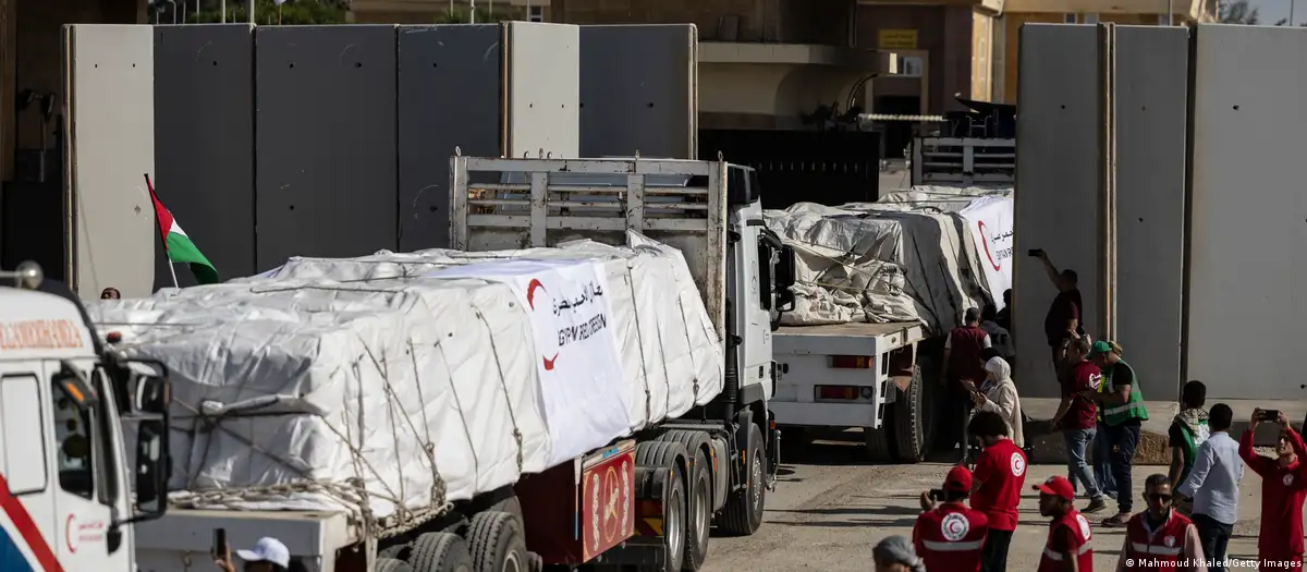 Segundo convoy de ayuda humanitaria ingresa a Gaza