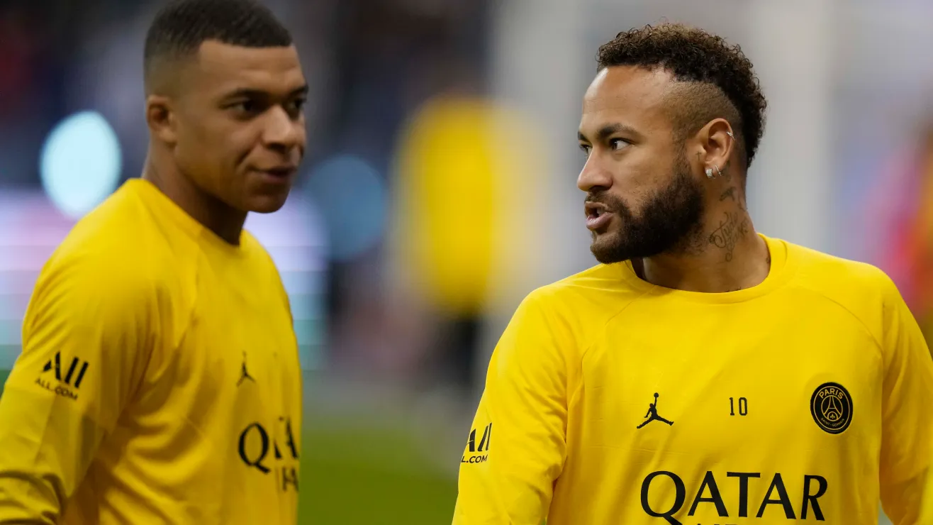 Neymar sobre su relación con Mbappé: “Cuando llegó Messi se puso algo celoso”