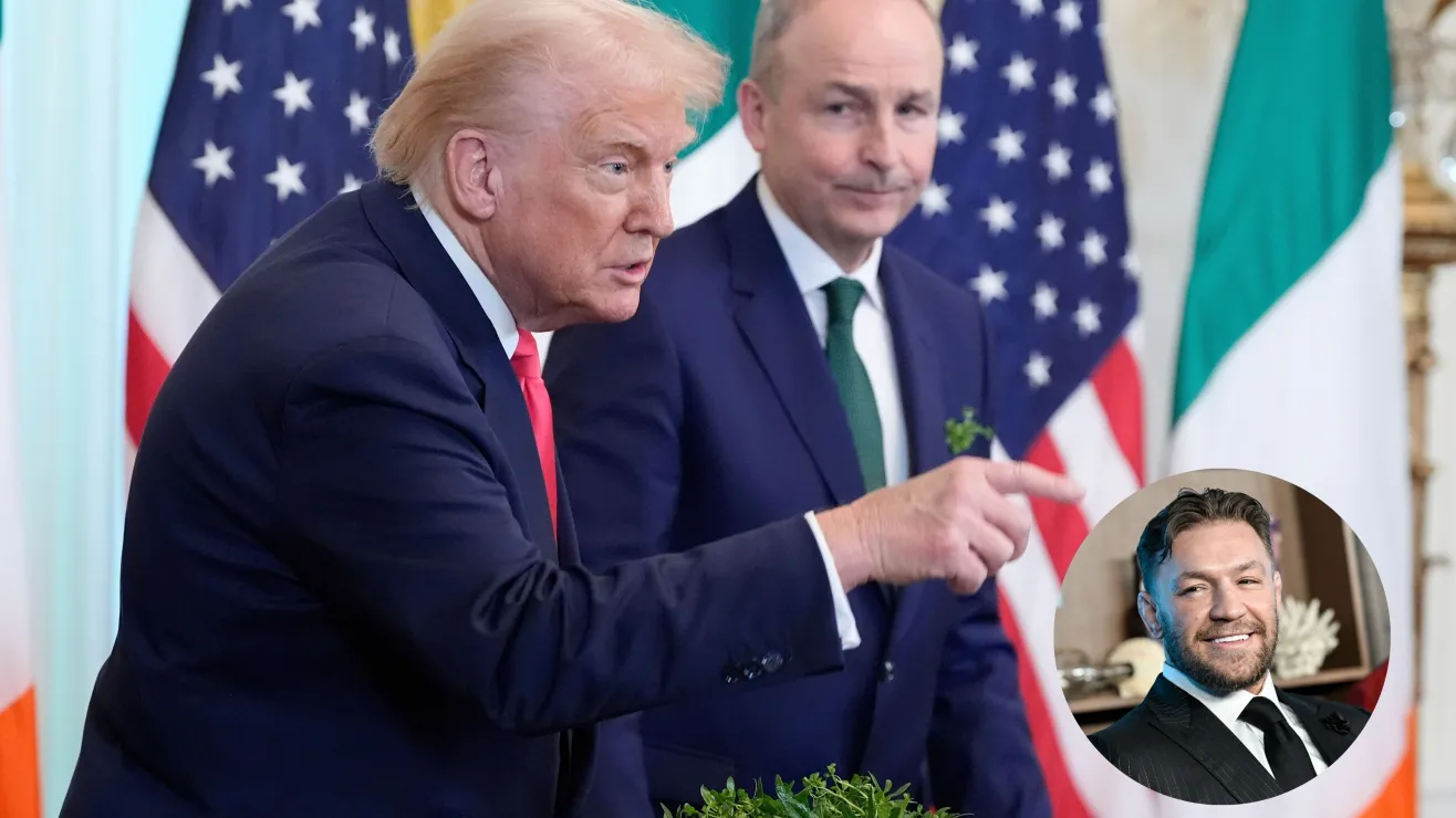 Donald Trump se deshace en elogios hacia Conor McGregor y lo califica como “su irlandés favorito”