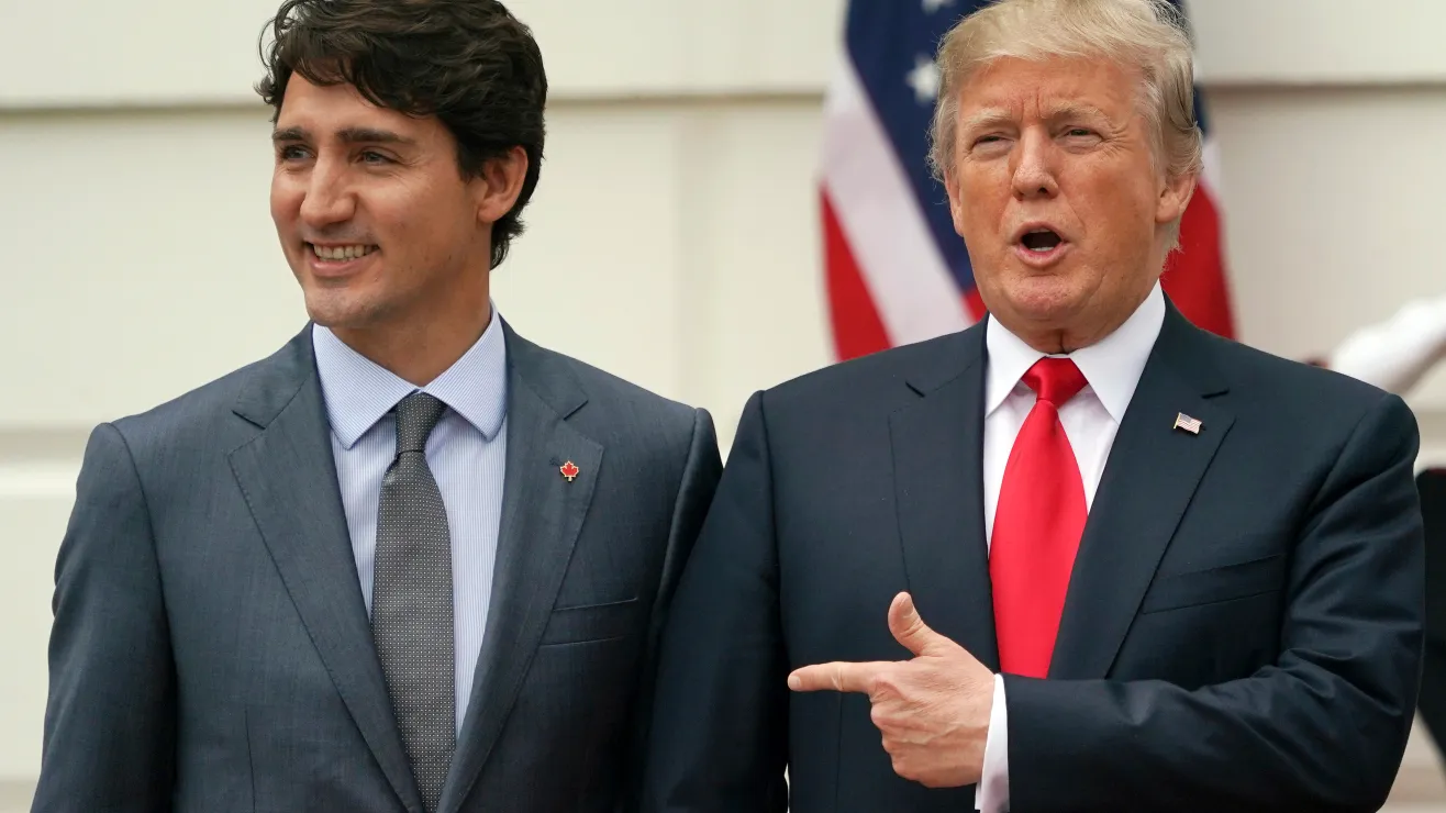 Trump se burla de Trudeau y plantea convertir Canadá en parte de EE.UU.