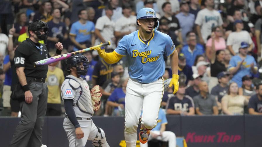 Willy Adames batea cuadrangular y Cerveceros se imponen 5-3 a Guardianes