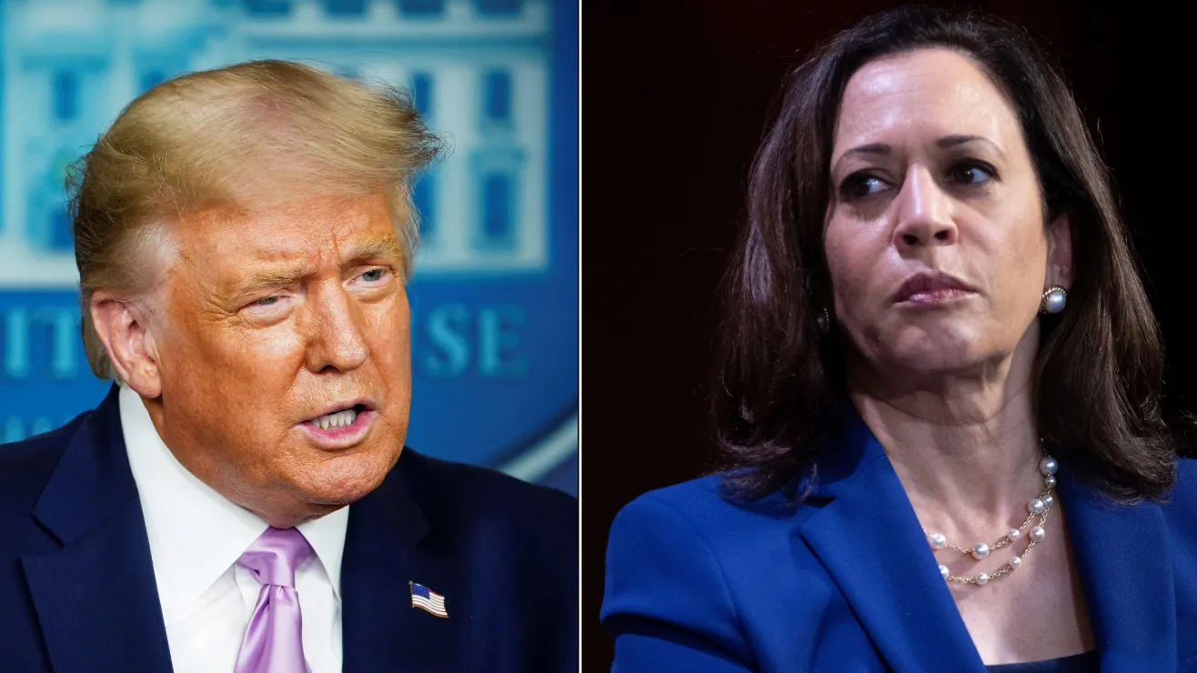 Trump sugiere que Harris no podría enfrentar a líderes mundiales debido a su apariencia