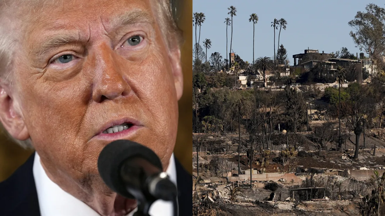 Donald Trump visitará zonas devastadas por los incendios en Los Ángeles