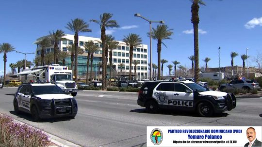 Tiroteo en Las Vegas deja al menos dos personas muertas, además del sospechoso, informa la Policía