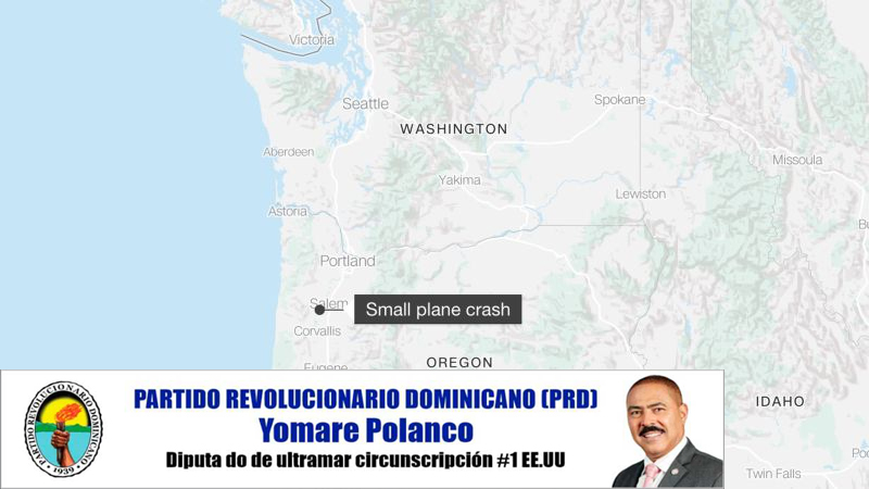 Tres muertos tras un accidente aéreo que causó un pequeño incendio forestal y un corte de energía