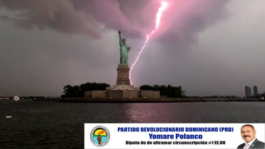 A la Estatua de la Libertad le cayó un rayo y sufrió un temblor en menos de 48 horas: naturaleza intensa en Nueva York