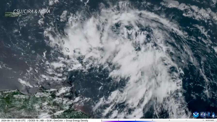 La tormenta tropical Ernesto avanza por las Antillas hacia Puerto Rico