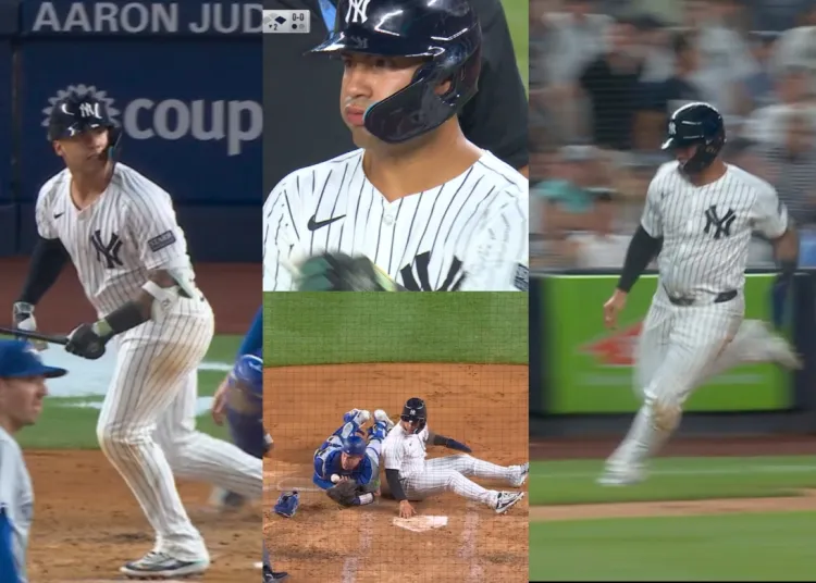 Aaron Boone saca de juego a Gleyber Torres por no correr las bases